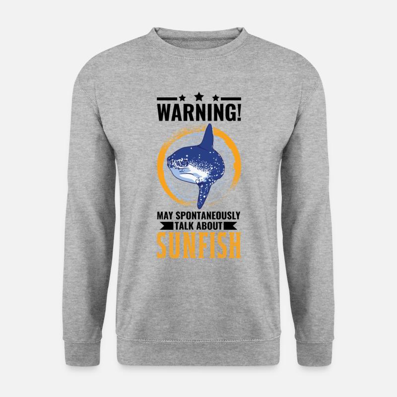 Mondfisch Mola Mola Sunfish - Unisex Sweatshirt - salt & pepper