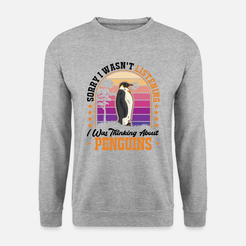 Penguin Gift Penguin - Unisex Sweatshirt - salt & pepper