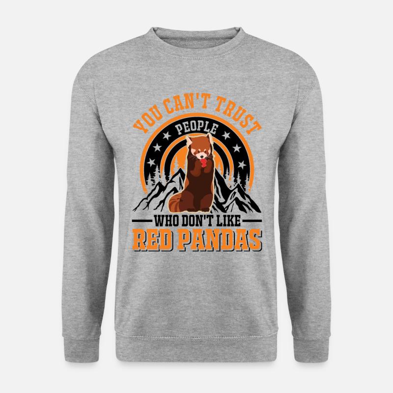 Red Panda Gift Cat Bear - Unisex Sweatshirt - salt & pepper