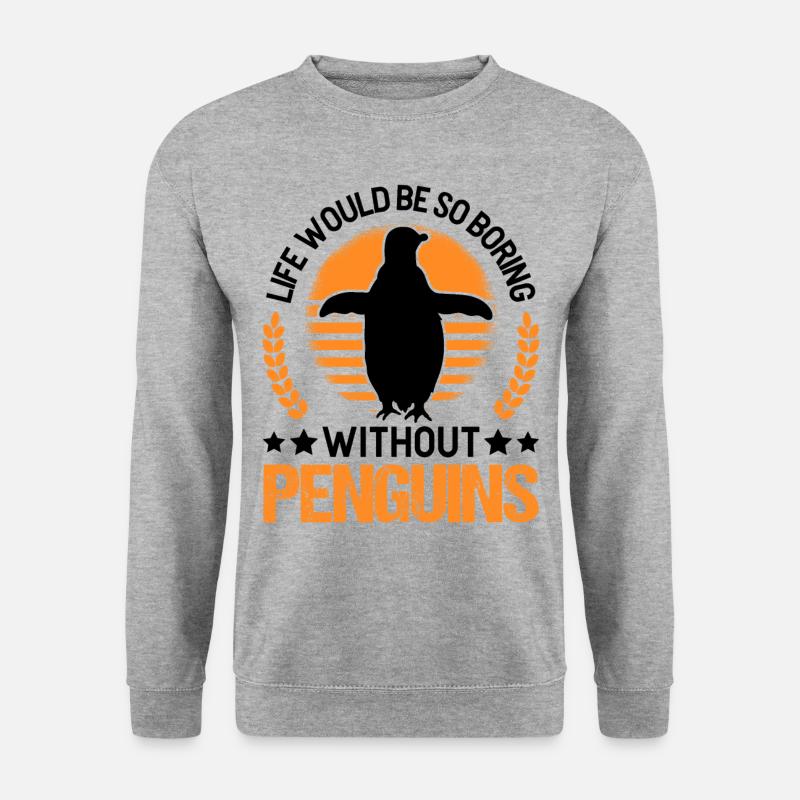 Penguin Gift Penguin - Unisex Sweatshirt - salt & pepper