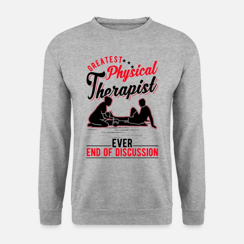 Best Physiotherapy Physiotherapy Physio - Unisex Sweatshirt - salt & pepper