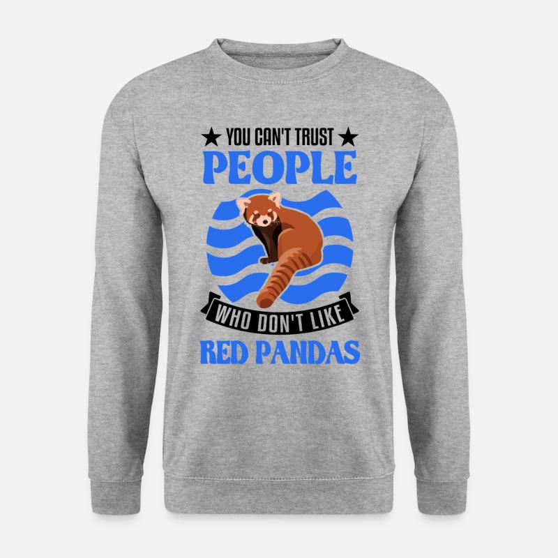 Red Panda Gift Cat Bear - Unisex Sweatshirt - salt & pepper
