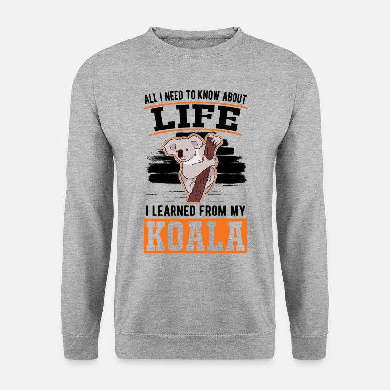 Koala Gift Koala Bear - Unisex Sweatshirt - salt & pepper