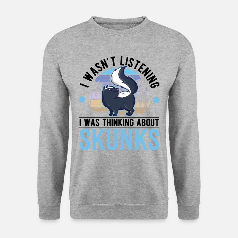 Skunk Gift Skunk - Unisex Sweatshirt - salt & pepper