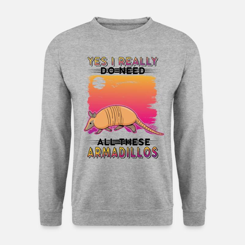 Armadillo Gift Armadillo - Unisex Sweatshirt - salt & pepper