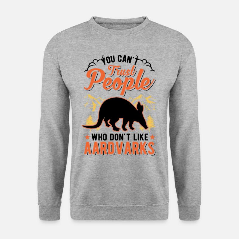 Aardvark Gift Aardvark - Unisex Sweatshirt - salt & pepper