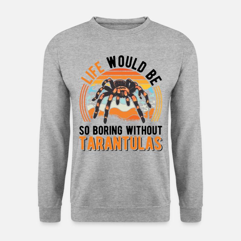 Tarantula Spider Tarantula - Unisex Sweatshirt - salt & pepper