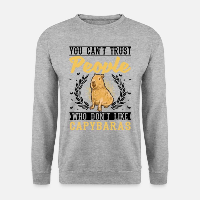 Capybara Gift Capibara - Unisex Sweatshirt - salt & pepper