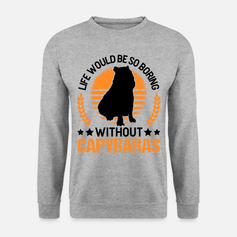 Capybara Gift Capibara capybara - Unisex Sweatshirt - salt & pepper