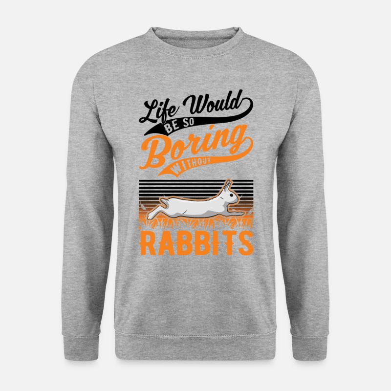Rabbit Gift Rabbit Rabbit - Unisex Sweatshirt - salt & pepper