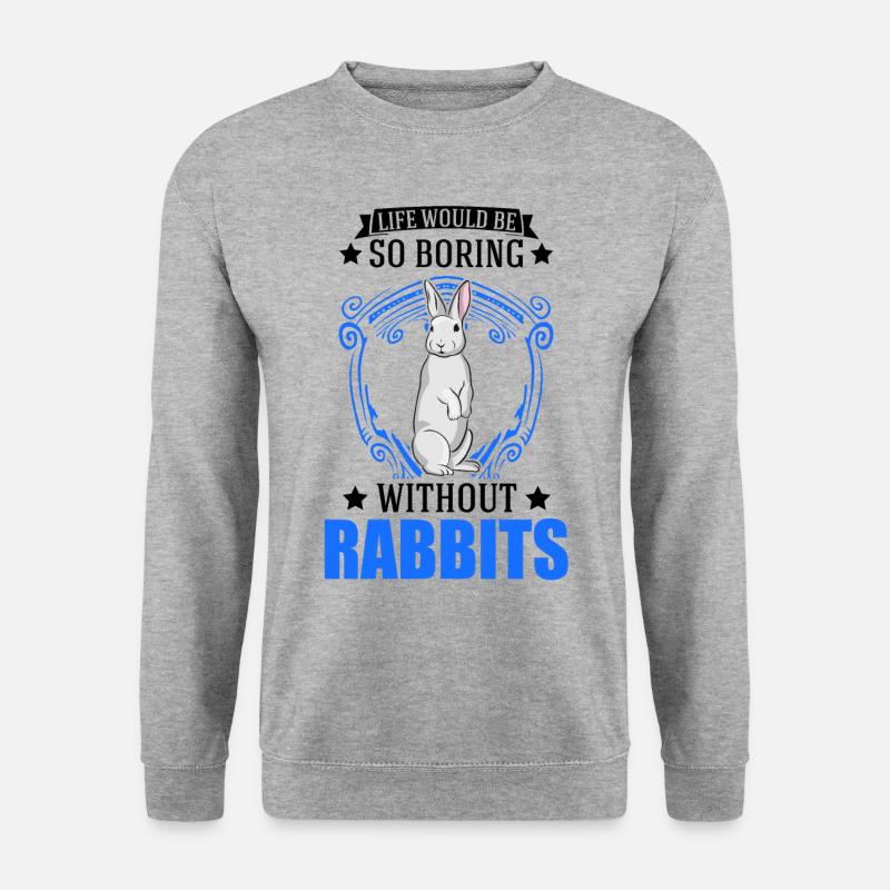 Rabbit Gift Rabbit Rabbit - Unisex Sweatshirt - salt & pepper