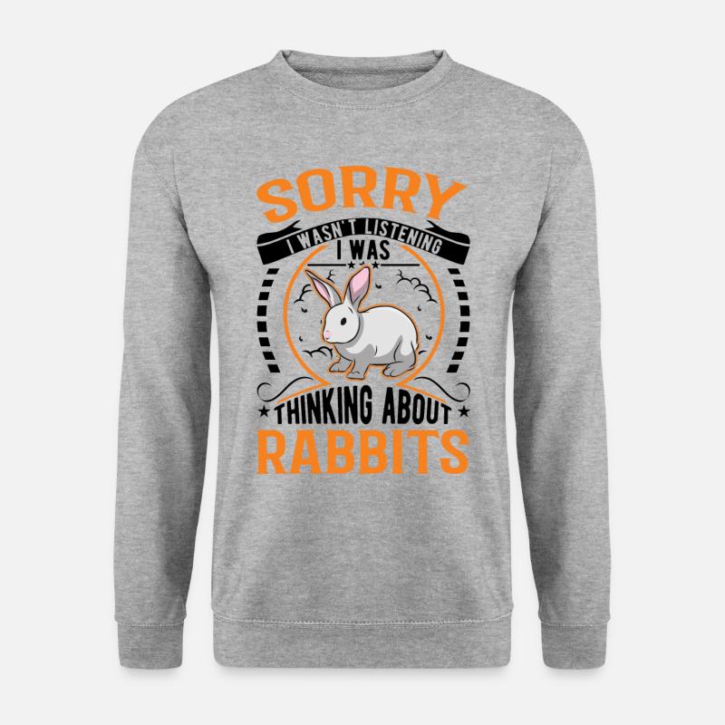 Rabbit Rabbit Rabbit Rabbit - Unisex Sweatshirt - salt & pepper