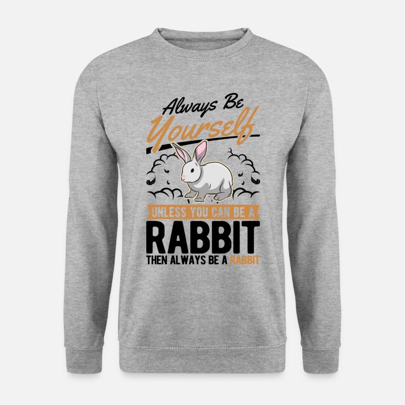 Rabbit Rabbit Rabbit - Unisex Sweatshirt - salt & pepper