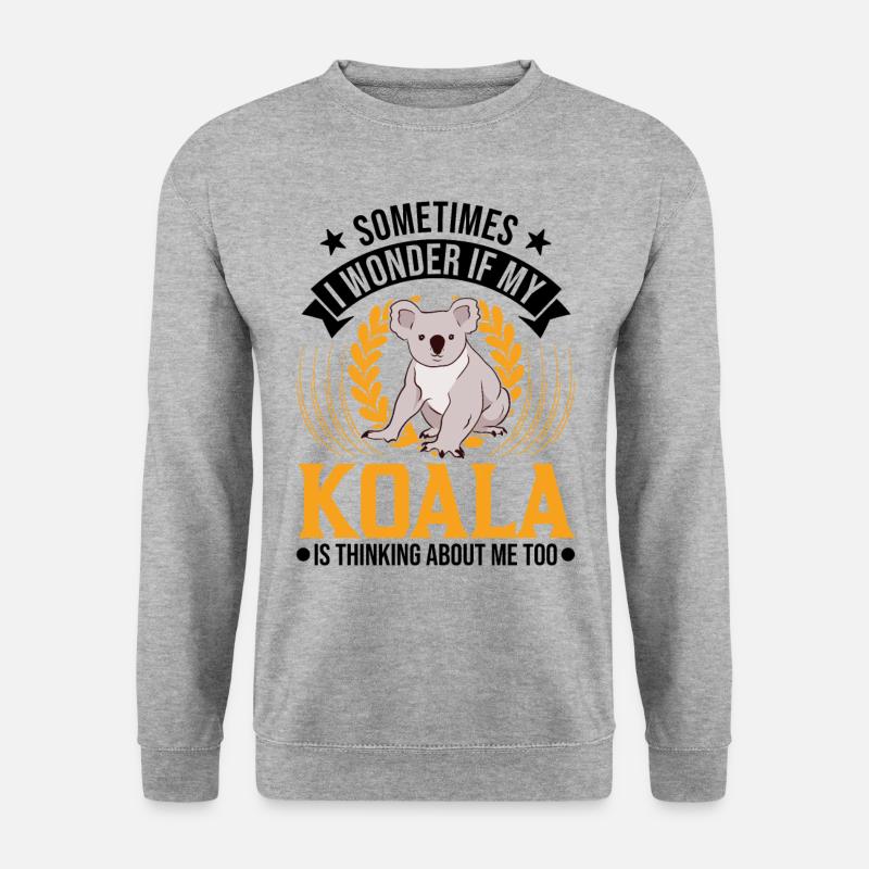 Koala lover Koala bear - Unisex Sweatshirt - salt & pepper