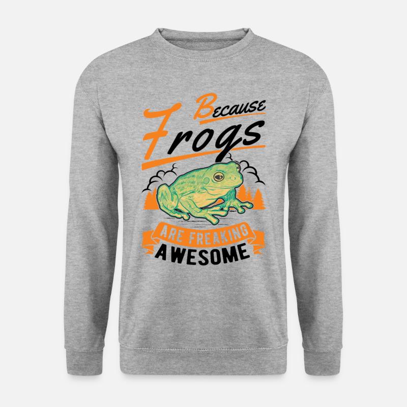 Frog Gift Tree Frog - Unisex Sweatshirt - salt & pepper
