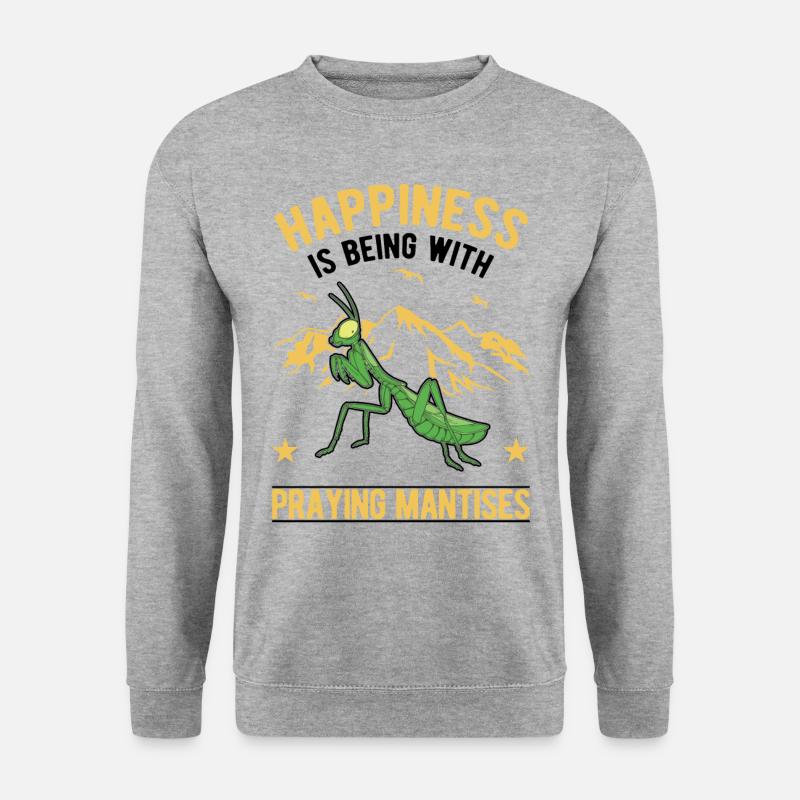 Praying mantis Mantis Mantis - Unisex Sweatshirt - salt & pepper