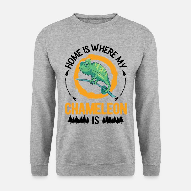 Chameleon Home Chameleon - Unisex Sweatshirt - salt & pepper