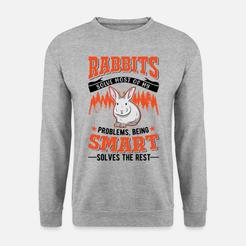 Rabbit Bunny Rabbit Rabbit - Unisex Sweatshirt - salt & pepper