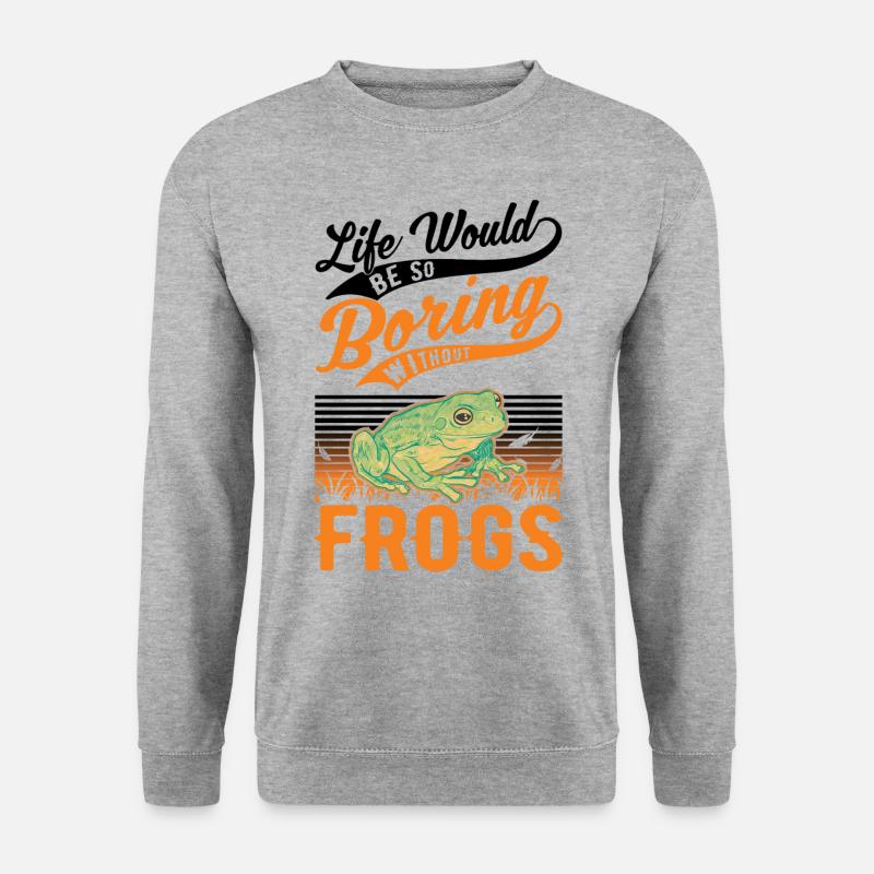 Frog Gift Tree Frog - Unisex Sweatshirt - salt & pepper