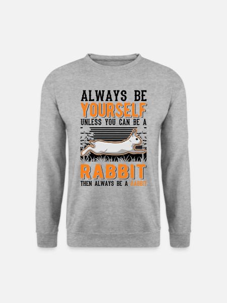 Rabbit Bunny Rabbit Rabbit - Unisex Sweatshirt - salt & pepper