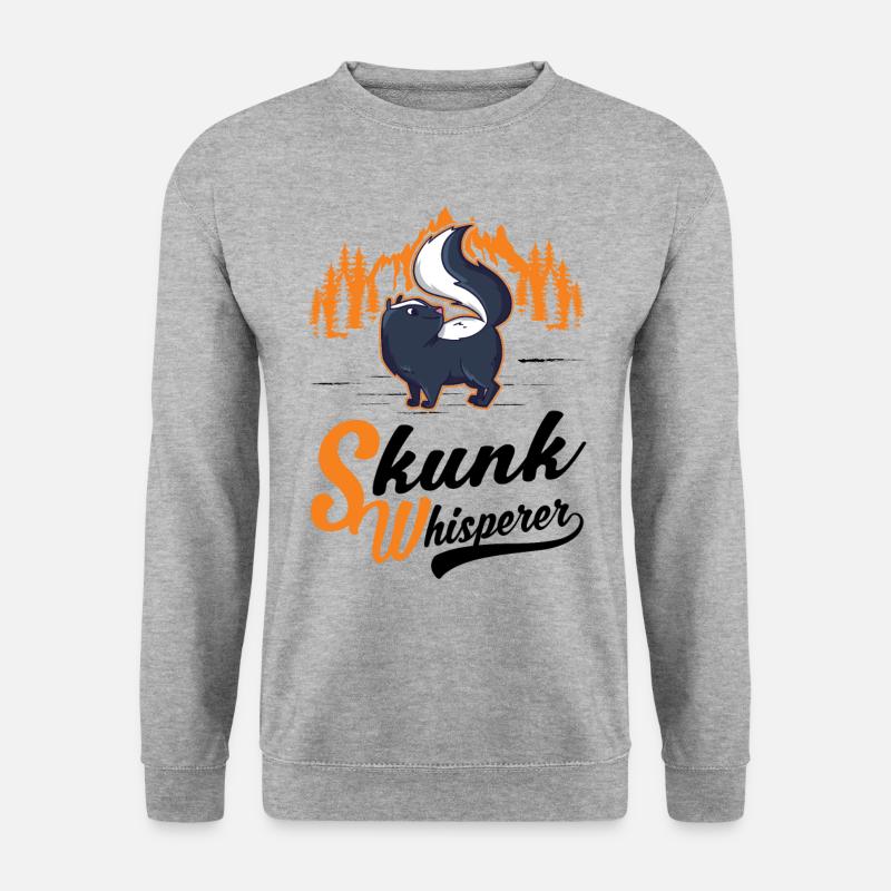 Skunk Whisperer - Unisex Sweatshirt - salt & pepper