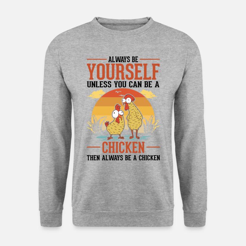 Chickens Chicken Breeding Chicken Farmer - Unisex Sweatshirt - salt & pepper