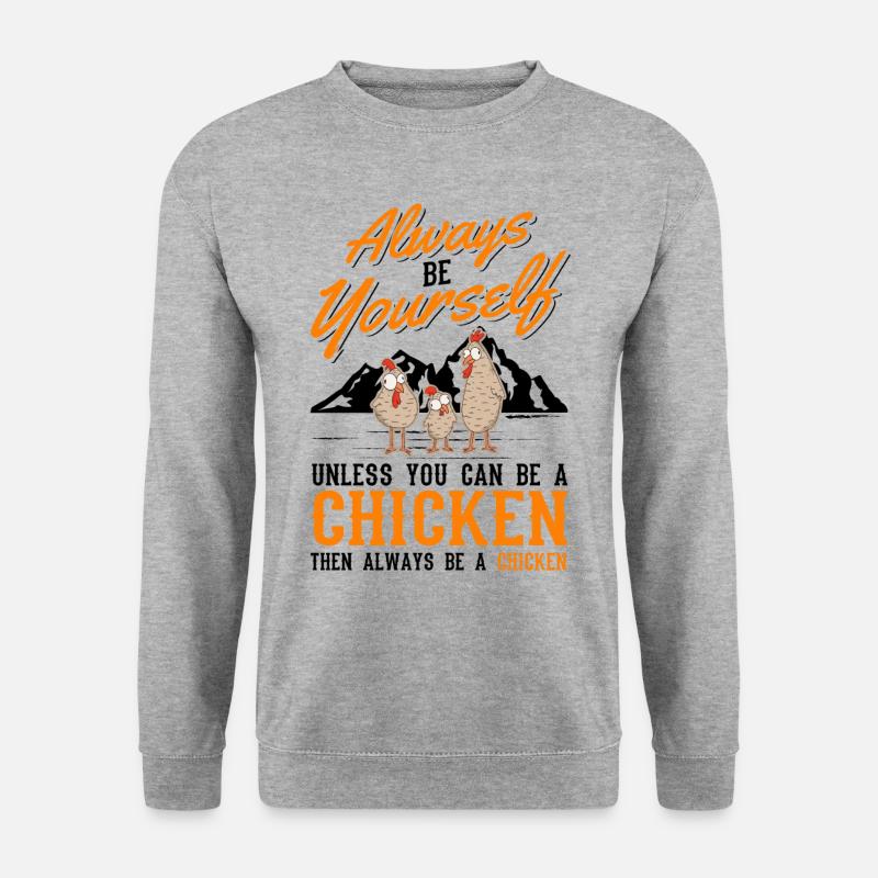 Chickens Chicken Breeding Chicken Farmer - Unisex Sweatshirt - salt & pepper
