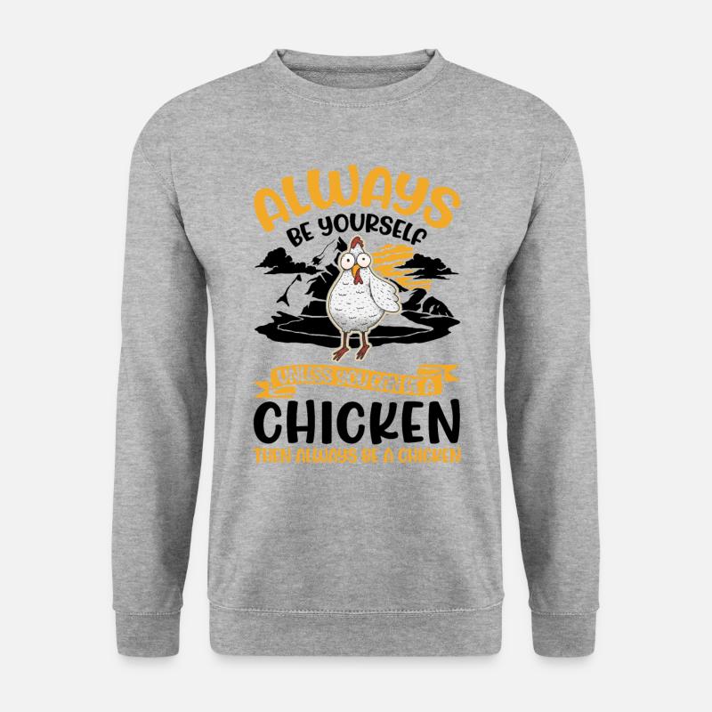 Chickens Chicken Breeding Chicken Farmer - Unisex Sweatshirt - salt & pepper