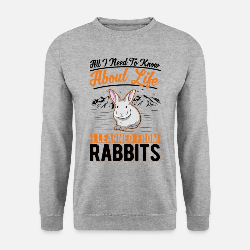 Rabbit Bunny Rabbit Rabbit - Unisex Sweatshirt - salt & pepper