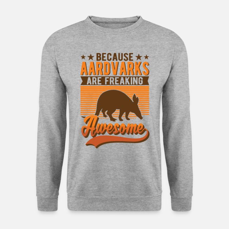Aardvark Gift Aardvark - Unisex Sweatshirt - salt & pepper