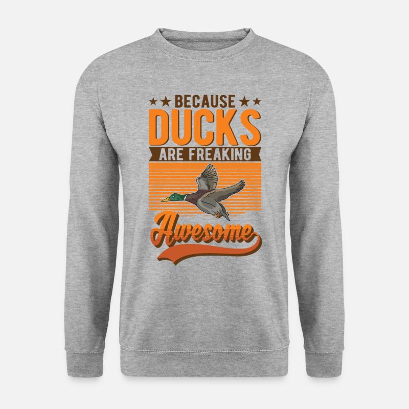 Ducks Gift Duck Breeders - Unisex Sweatshirt - salt & pepper