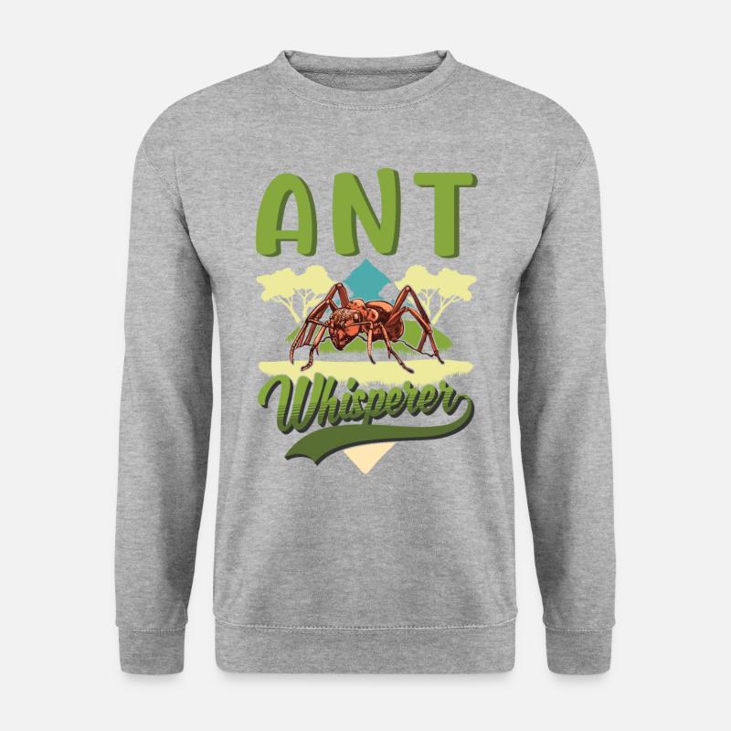 Ants Whisperer Anthill Ant Whisperer - Unisex Sweatshirt - salt & pepper