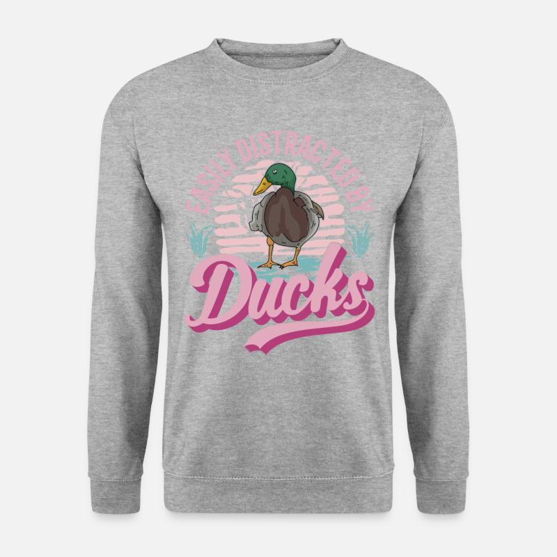 Ducks Gift Duck Breeders - Unisex Sweatshirt - salt & pepper