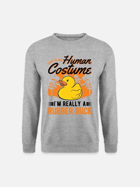 Rubber Duck Halloween Rubber Duck Rubber Duck - Unisex Sweatshirt - salt & pepper