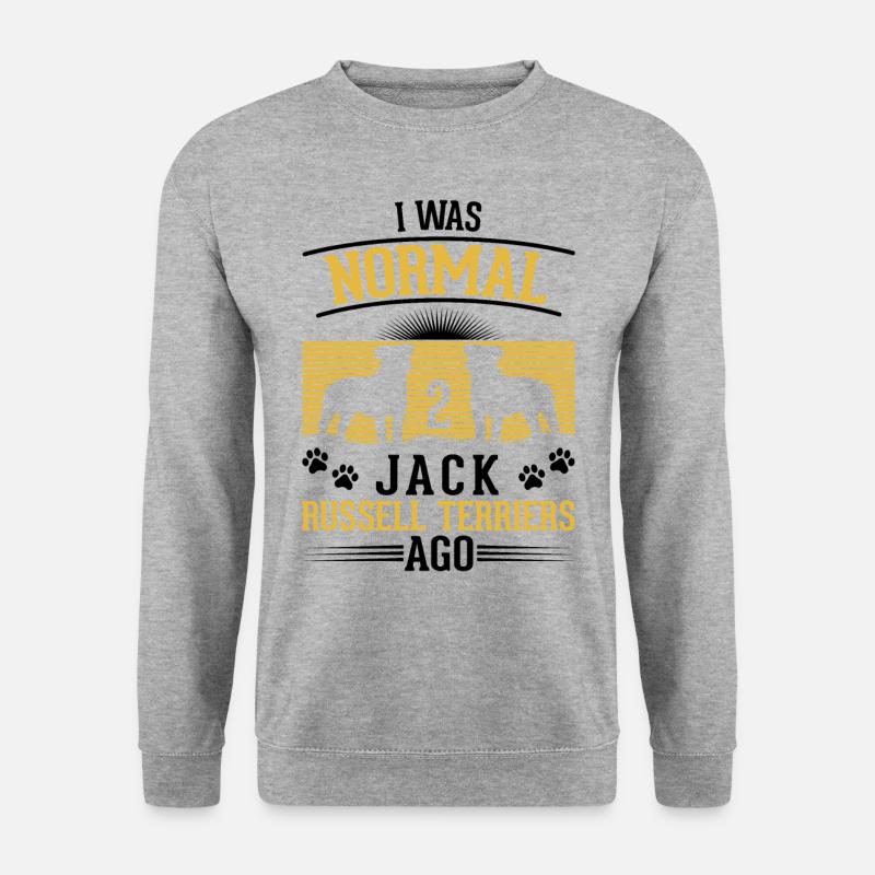 Jack Russell Terrier Cadeau - Sweat-shirt Unisexe - gris chiné