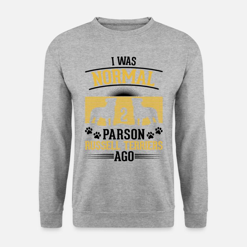 Parson Russell Terrier Gift - Unisex Sweatshirt - salt & pepper
