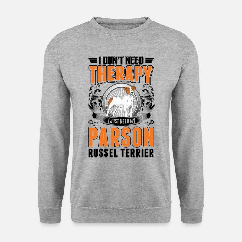 Parson Russell Terrier Therapy - Unisex Sweatshirt - salt & pepper