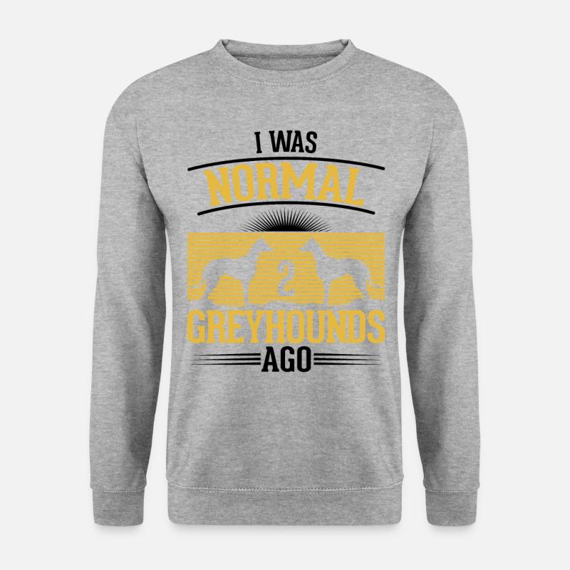 Greyhound Gift Greyhound Galgo - Unisex Sweatshirt - salt & pepper