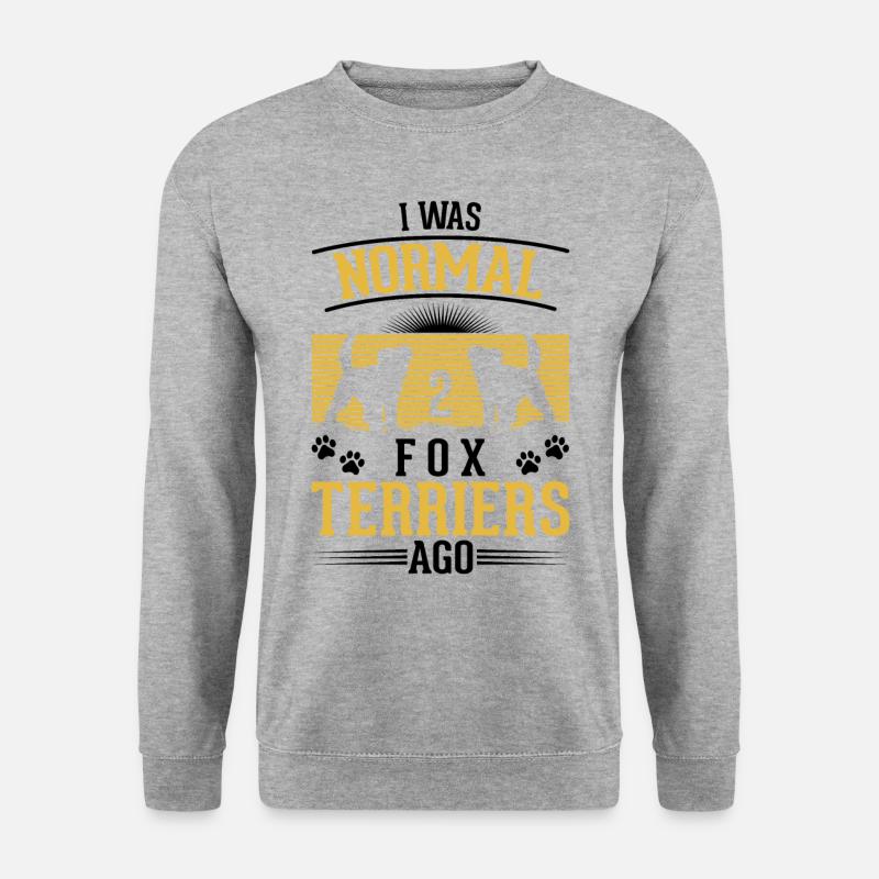 Fox Terrier Wirehaired Gift - Unisex Sweatshirt - salt & pepper