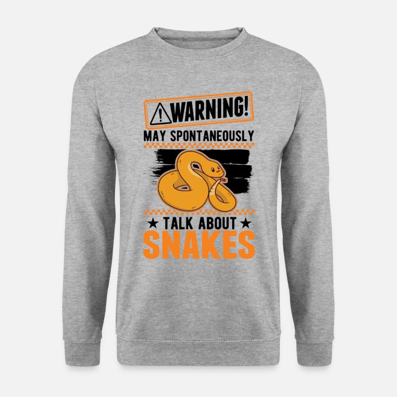 Snake Owners Snake Lovers - Unisex Sweatshirt - salt & pepper