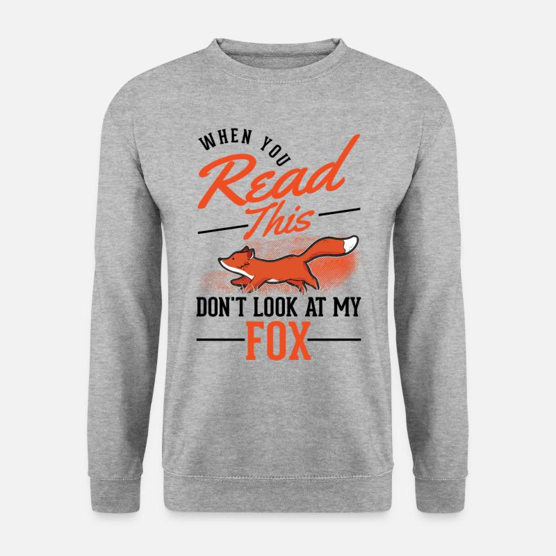 Fox Gift Red Fox - Unisex Sweatshirt - salt & pepper