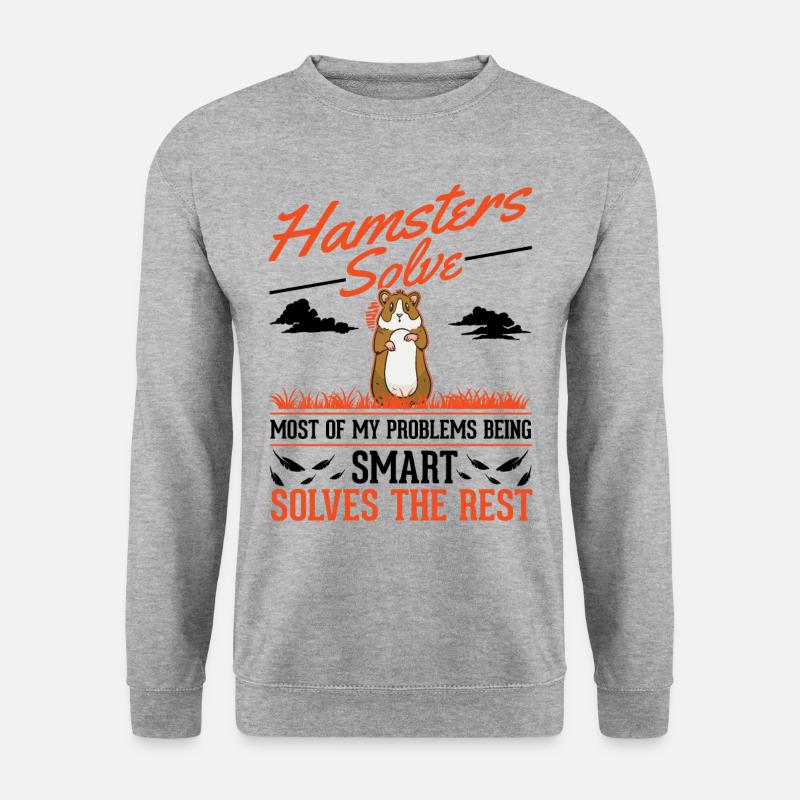 Hamster Owner Gold Hamster Hamster - Unisex Sweatshirt - salt & pepper