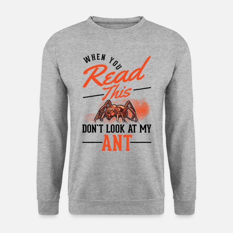 Ants Gift Anthill Fire Ant - Unisex Sweatshirt - salt & pepper