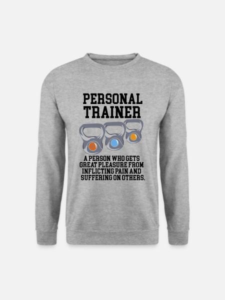 Personal Trainer Definition - Unisex Sweatshirt - salt & pepper