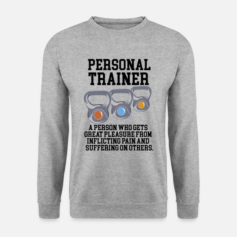 Personal Trainer Definition - Unisex Sweatshirt - salt & pepper