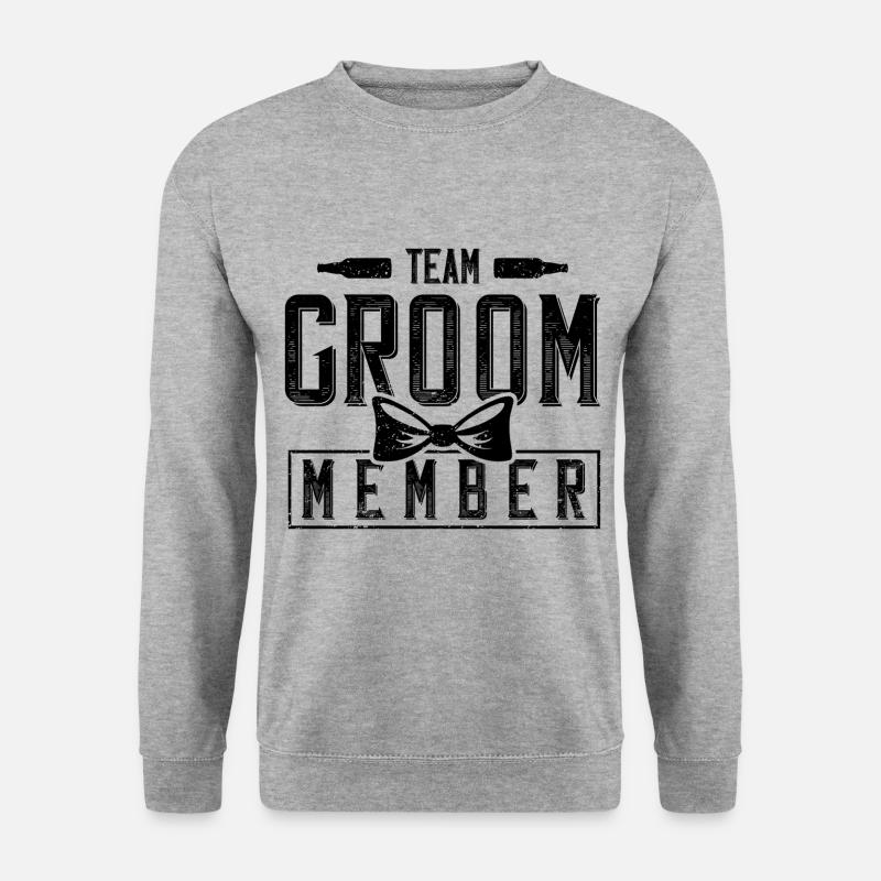 Groom Party Team Bräutigam - Unisex Sweatshirt - salt & pepper