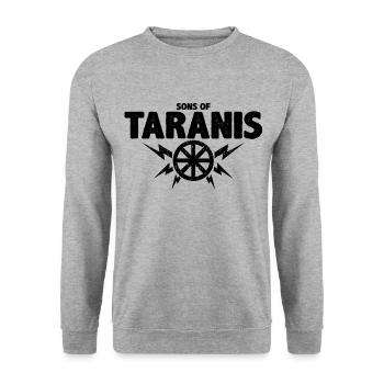 Sons of Taranis - Sweat-shirt Unisexe - gris chiné - Devant - Alina (178cm) & Michal (187cm)