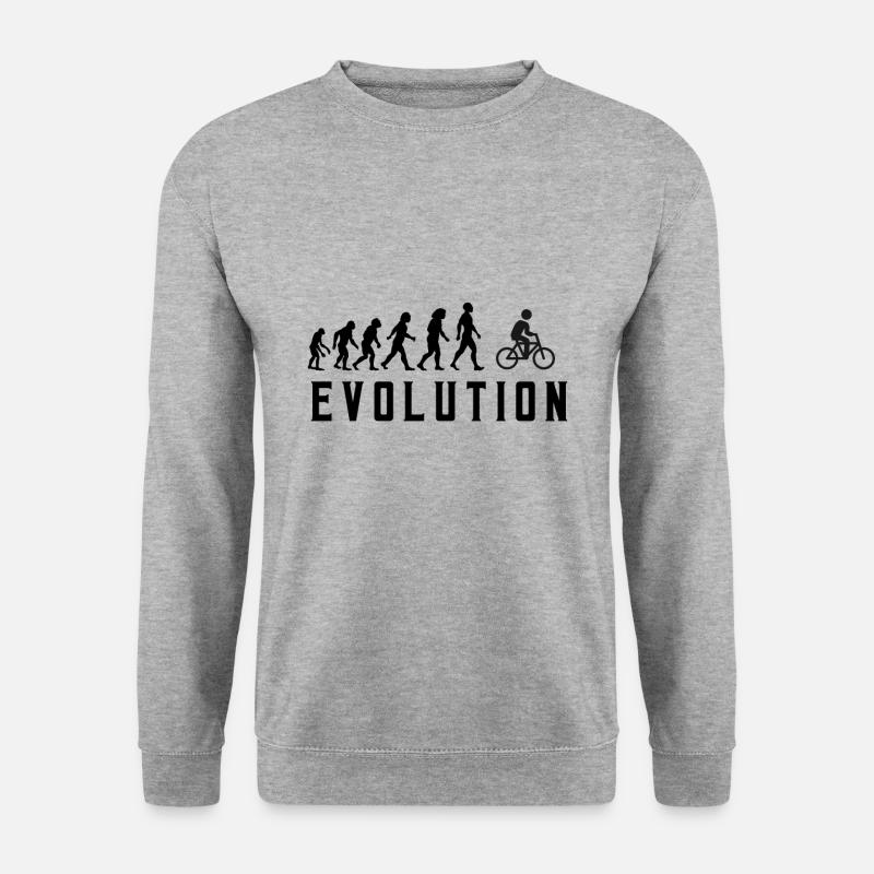 Vélos Évolution - Sweat-shirt Unisexe - gris chiné