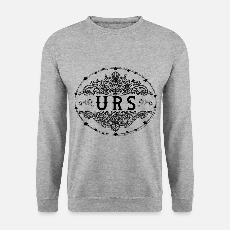 Urs - Unisex Pullover - Weißgrau meliert