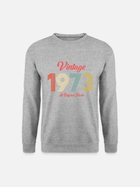 1973 - Unisex Sweatshirt - salt & pepper